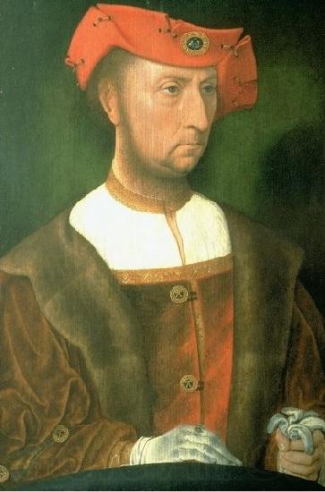 Jan Mostaert Portrait of a unknown man Spain oil painting art